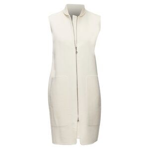 Hermes 100% Cashmere Sleeveless Coat